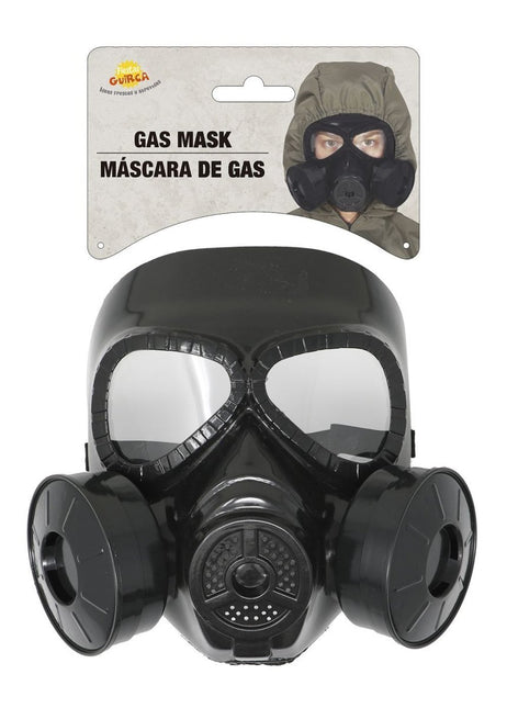 Halloween Gasmasker Zwart van Fiestas Guirca koop je bij Partywinkel