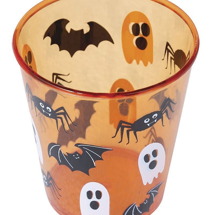 Halloween Glas Oranje 10cm van Fiestas Guirca koop je bij Partywinkel