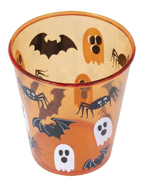 Halloween Glas Oranje 10cm van Fiestas Guirca koop je bij Partywinkel