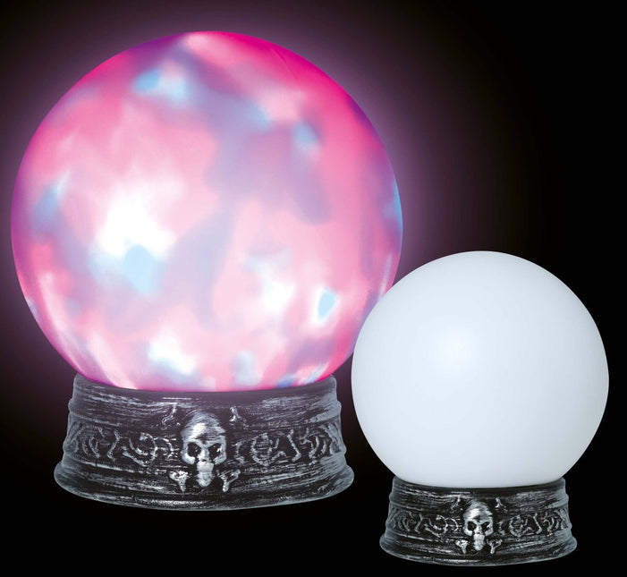 Halloween Glazenbol Met Licht 20cm van Fiestas Guirca koop je bij Partywinkel