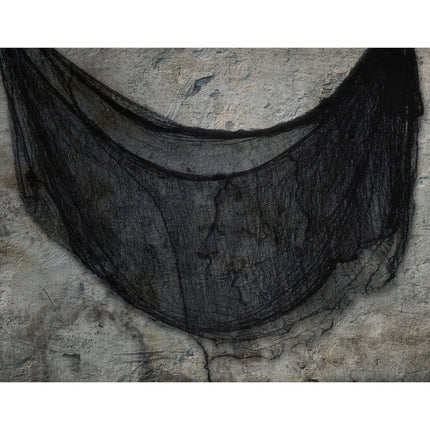 Halloween Gordijn Zwarte Stof 2,28m van Fiestas Guirca koop je bij Partywinkel