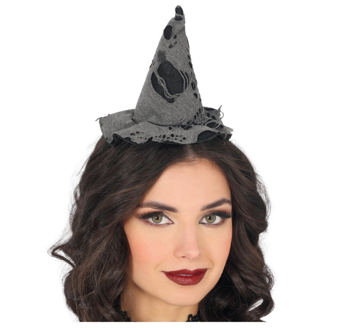 Halloween Haarband Heksenhoed Mini van Fiestas Guirca koop je bij Partywinkel