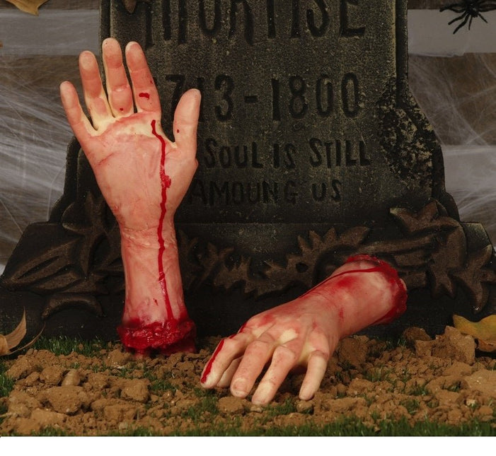 Halloween Hand 30cm van Fiestas Guirca koop je bij Partywinkel