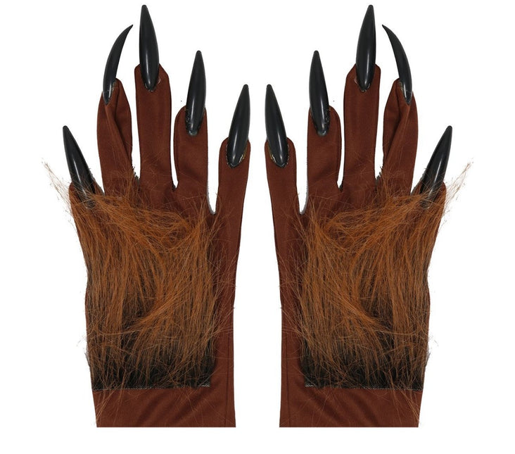 Halloween Handschoenen Weerwolf Klauwen van Fiestas Guirca koop je bij Partywinkel