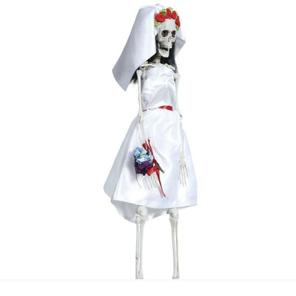 Halloween Hangende Pop Bruid 40cm van Fiestas Guirca koop je bij Partywinkel