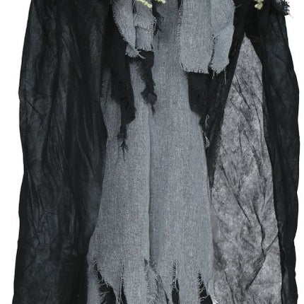 Halloween Pop Grijs Skelet 1,2m van Fiestas Guirca koop je bij Partywinkel