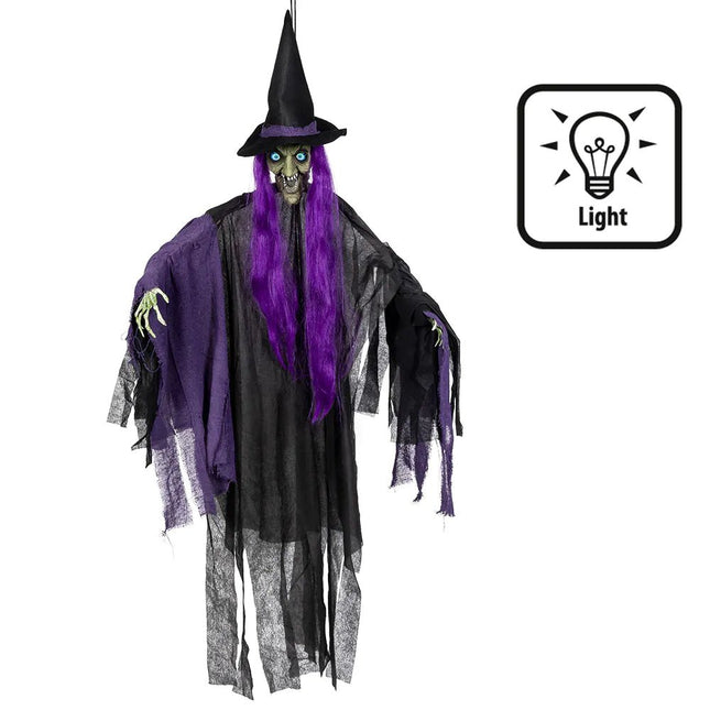 Halloween Pop Paarse Heks van Boland koop je bij Partywinkel