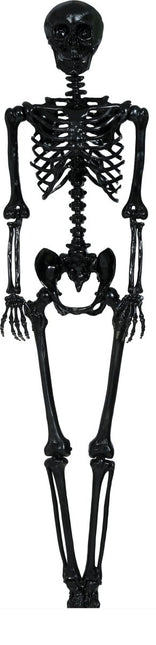 Halloween Hangdecoratie Zwart Skelet 90cm van Fiestas Guirca koop je bij Partywinkel