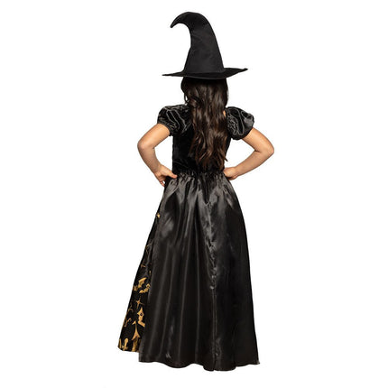 Halloween Heks Kostuum Kind Goud van Boland koop je bij Partywinkel