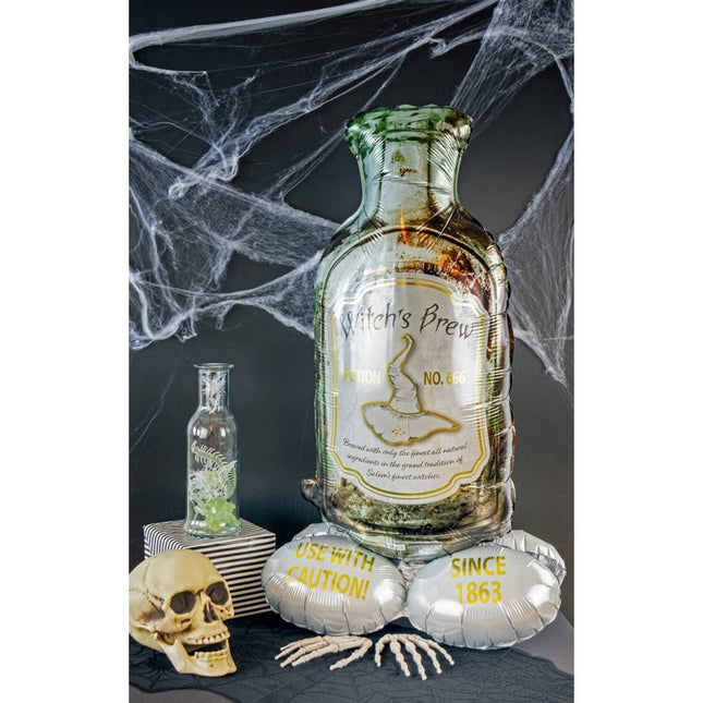 Halloween Helium Ballon Toverdrank Met Standaard Leeg 95cm van Folat koop je bij Partywinkel