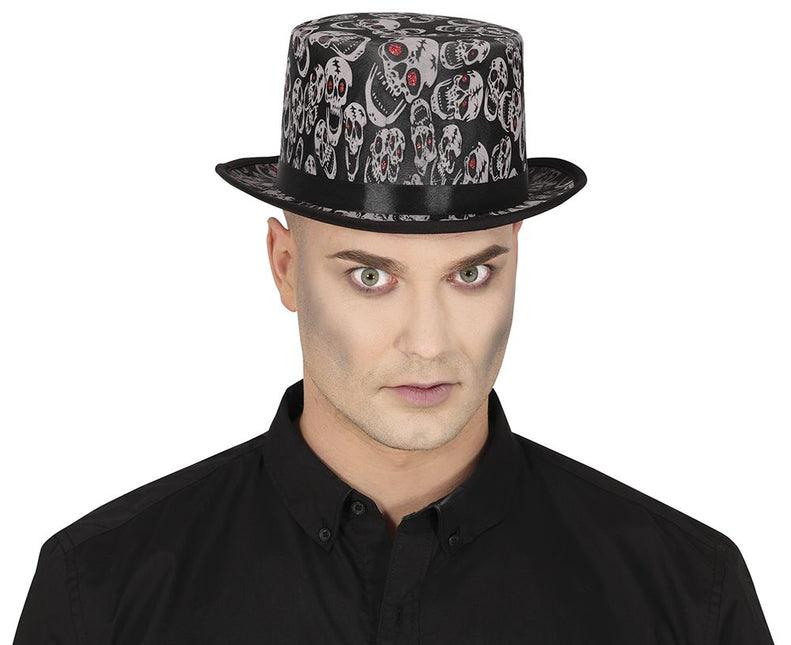 Halloween Hoed Met Schedels van Fiestas Guirca koop je bij Partywinkel