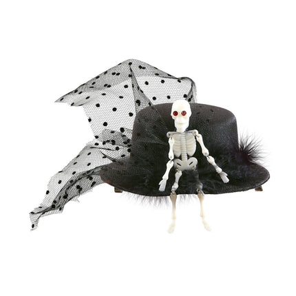 Halloween Hoed Skelet van Widmann koop je bij Partywinkel