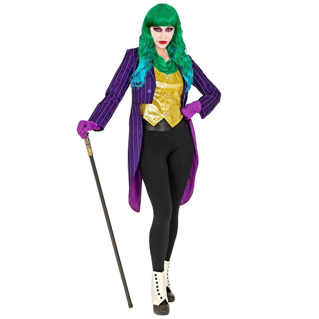 Halloween Jas Dames Joker van Widmann koop je bij Partywinkel