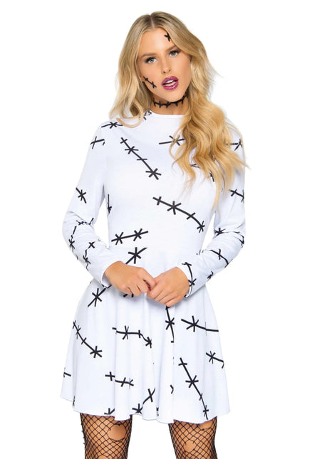 Halloween Jurk Dames Jersey Stitch Leg Avenue van Leg Avenue koop je bij Partywinkel