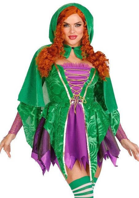 Halloween Jurk Dames Tovenares Leg Avenue van Leg Avenue koop je bij Partywinkel