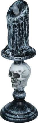 Halloween Kandelaar Grijs Skelet 1st van Fiestas Guirca koop je bij Partywinkel
