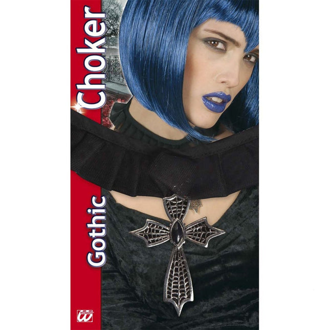 Halloween Ketting Met Kruis van Widmann koop je bij Partywinkel