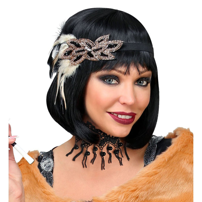 Halloween Ketting Met Parels van Widmann koop je bij Partywinkel