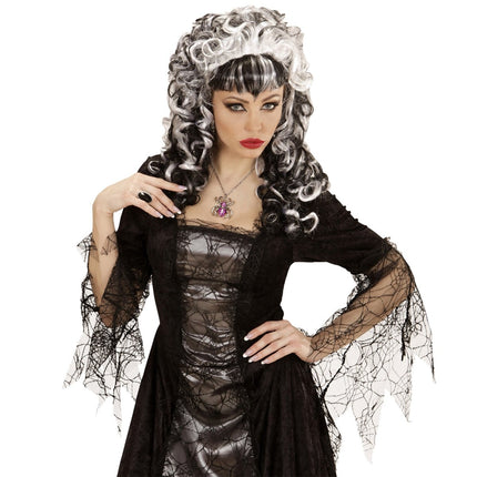 Halloween Ketting Paars Spin van Widmann koop je bij Partywinkel