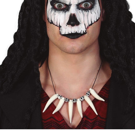 Halloween Ketting Tanden van Fiestas Guirca koop je bij Partywinkel