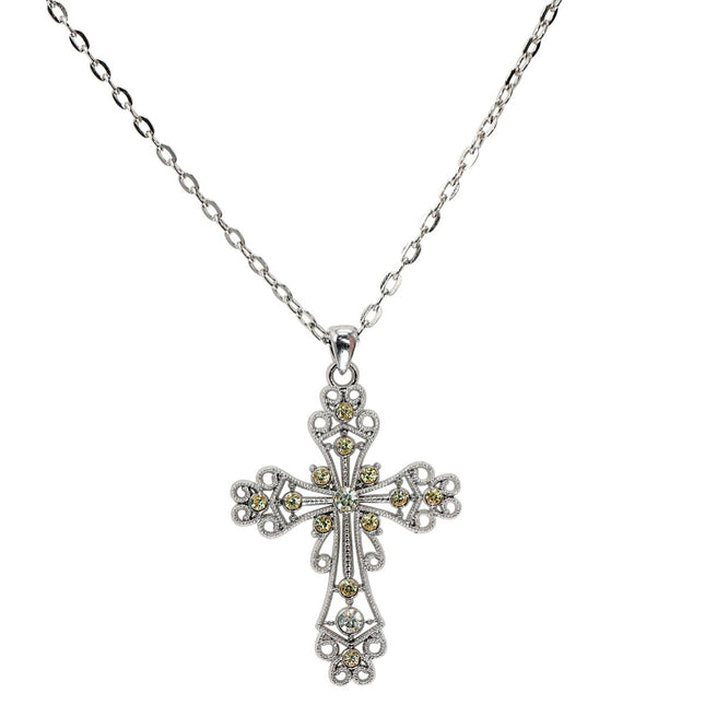 Halloween Ketting Zilver Kruis van Widmann koop je bij Partywinkel