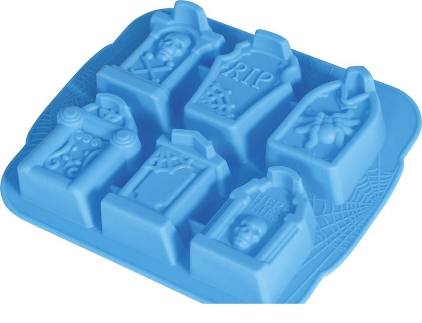 Halloween Koekvormpjes Grafstenen 21cm van Fiestas Guirca koop je bij Partywinkel