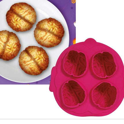 Halloween Koekvormpjes Hersenen 21cm van Fiestas Guirca koop je bij Partywinkel