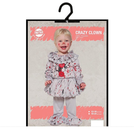 Halloween Kostuum Baby Clown van Fiestas Guirca koop je bij Partywinkel