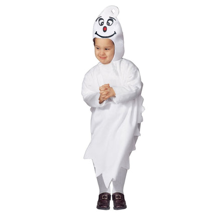 Halloween Kostuum Blauw Wit Baby Spook van Widmann koop je bij Partywinkel