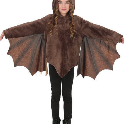 Halloween Kostuum Bruin Kind Vleermuis van Fiestas Guirca koop je bij Partywinkel