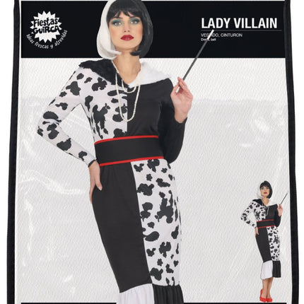 Halloween Kostuum Cruella De Vill van Fiestas Guirca koop je bij Partywinkel