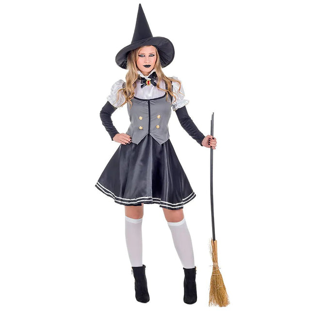 Halloween Kostuum Dames Heks 5 delig van Boland koop je bij Partywinkel