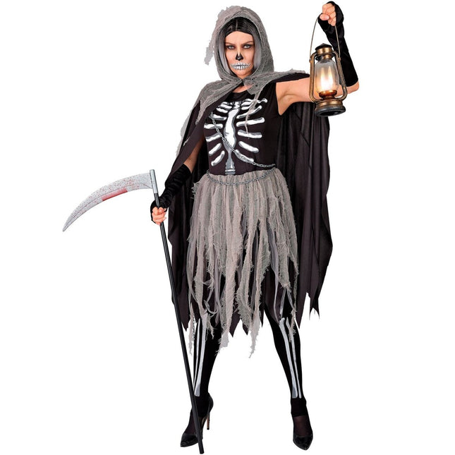 Halloween Kostuum Dames Magere Hein van Widmann koop je bij Partywinkel