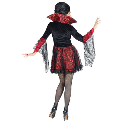 Halloween Kostuum Dames Vampier Kant van Widmann koop je bij Partywinkel