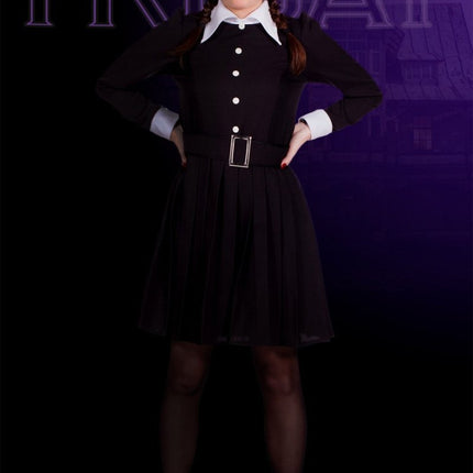 Halloween Kostuum Dames Wednesday van Wilbers & Wilbers koop je bij Partywinkel