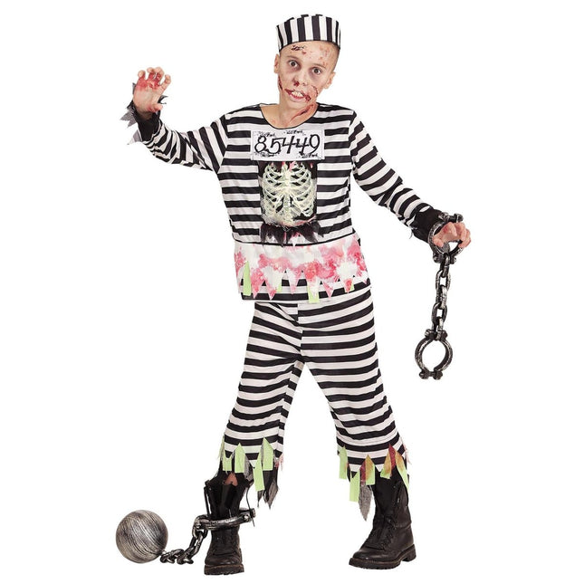 Halloween Kostuum Gevangene Zombie van Widmann koop je bij Partywinkel