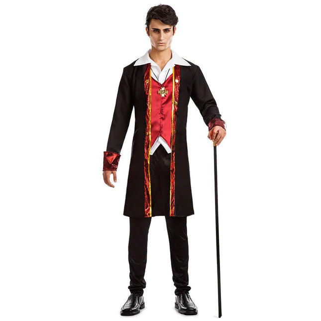 Halloween Kostuum Heren Vampier 2 delig van Boland koop je bij Partywinkel