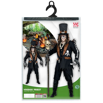 Halloween Kostuum Heren Voodoo 3 delig van Widmann koop je bij Partywinkel
