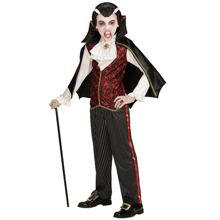 Halloween Kostuum Jongen Vampier 5 delig van Widmann koop je bij Partywinkel