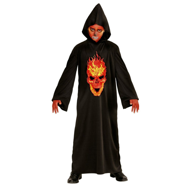 Halloween Kostuum Kind Duivels Skelet van Widmann koop je bij Partywinkel