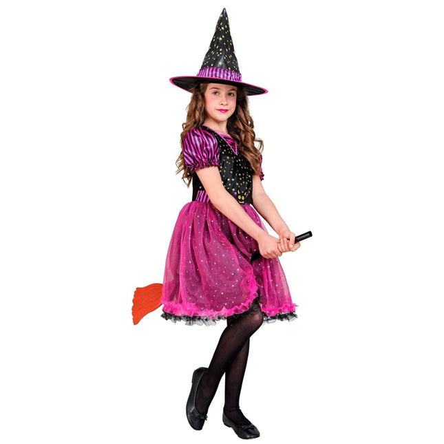 Halloween Kostuum Kind Heks 2 delig van Widmann koop je bij Partywinkel