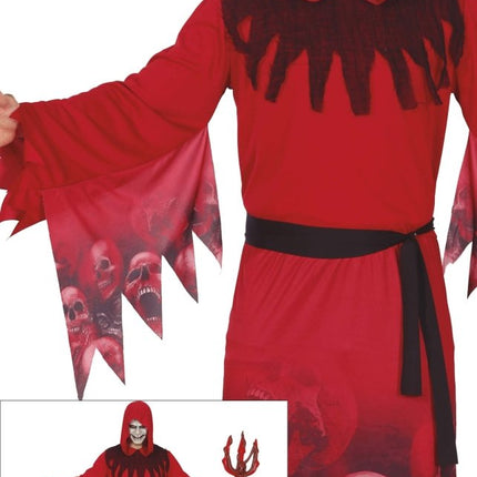 Halloween Kostuum Rood Heren Reaper van Fiestas Guirca koop je bij Partywinkel