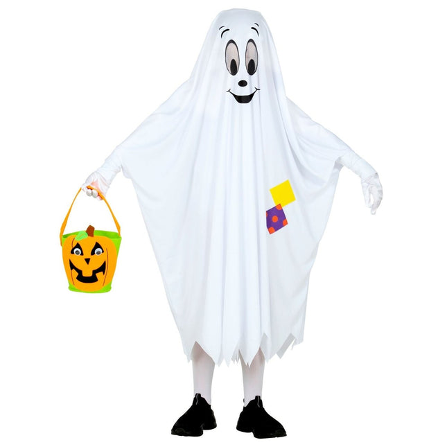Halloween Kostuum Wit Kind Spook van Widmann koop je bij Partywinkel