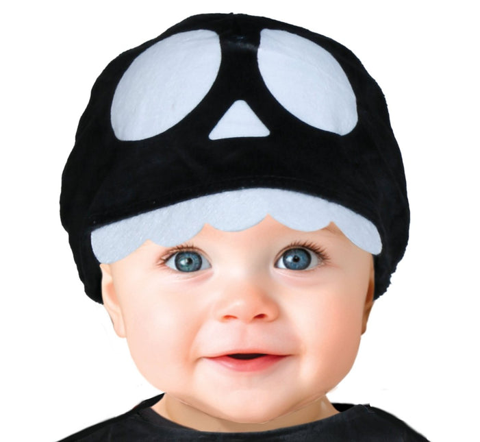 Halloween Kostuum Wit Zwart Baby Skelet van Fiestas Guirca koop je bij Partywinkel