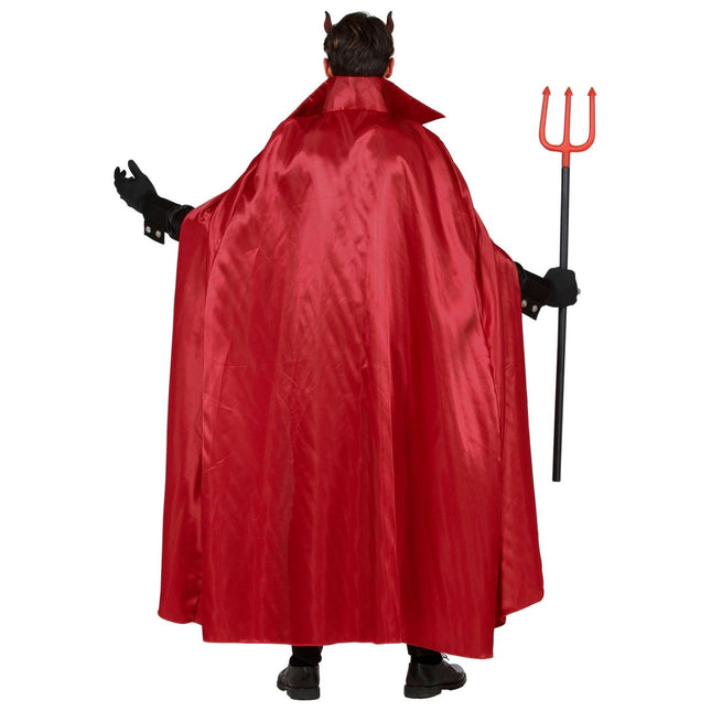 Halloween Kostuum Zwart Rood Heren Duivel van Widmann koop je bij Partywinkel