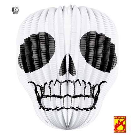 Halloween Lampion Schedel Rond van Widmann koop je bij Partywinkel