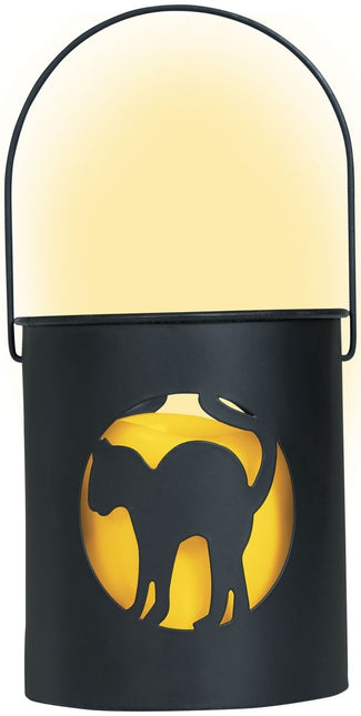 Halloween Lantaarn Kat 10cm van Fiestas Guirca koop je bij Partywinkel