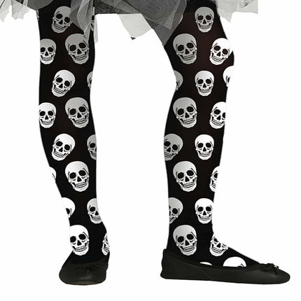 Halloween Legging Doodshoofd Kind van Fiestas Guirca koop je bij Partywinkel