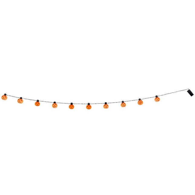 Halloween Lichtslinger LED Pompoen 1,75m van Boland koop je bij Partywinkel