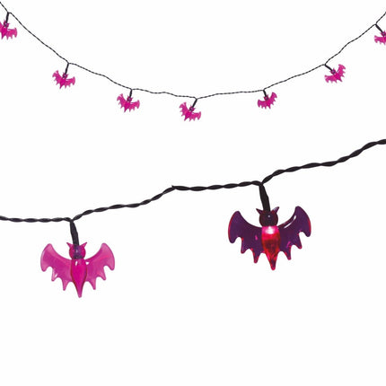 Halloween Lichtslinger LED Vleermuizen 1,55m van Fiestas Guirca koop je bij Partywinkel
